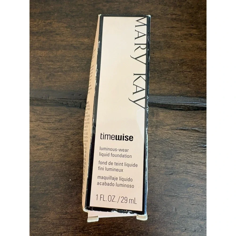 New BEIGE 5 Mary Kay Timewise Luminous Wear Liquid Foundation - Discontinued